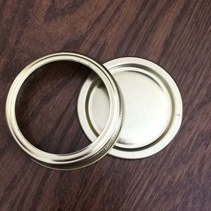 Mason jar lid